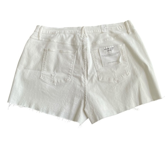 NWOT Good American good 90s short. Zipper fly. Size 18. - Picture 5 of 9